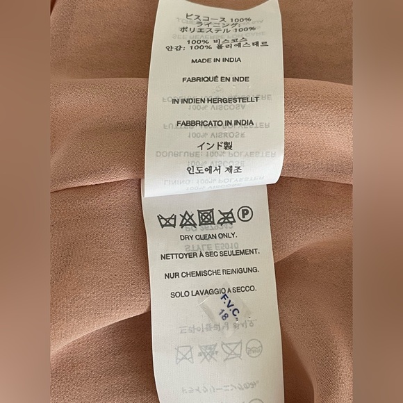 J Crew - Women’s Size 8 Sequin Cap Sleeve Pink Blush Blouse - Picture 14 of 15